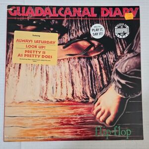 Guadalcanal Diary Flip Flop Vinyl LP 1989‎ Promo White Label Elektra USA Made